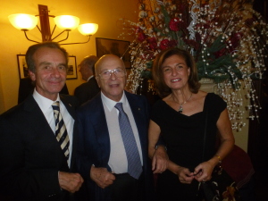 Franz e Raffaella Zipper  con Mario Ursino