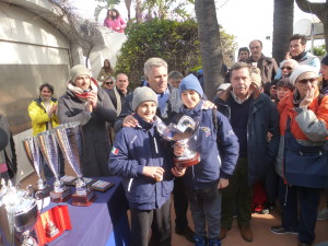 è la volta  dei giovanissimi atleti  premiati da  Mario Torrisi