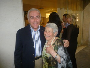 PIPPO PAPPALRDO E LA  SIGNORA  AMELIA  RUSSO