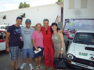 ANDREA BARBACCIA,VINCENZO E ANTONELLA GARRAFFA,CIRO BARBACCIA  CON LA MOGLIE