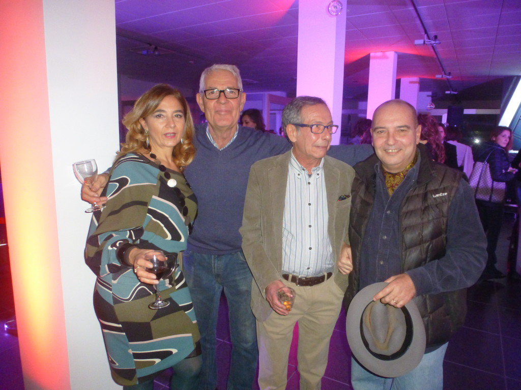 TIZIANA LO VESCO,MARCELLO SANTOCCHINI , VITO REINA E UN AMICO LORO