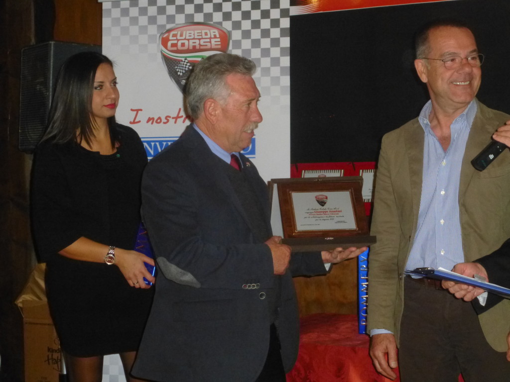 PREMIO PER LO SPONSOR ANASTASI DELLA FIDEURAM