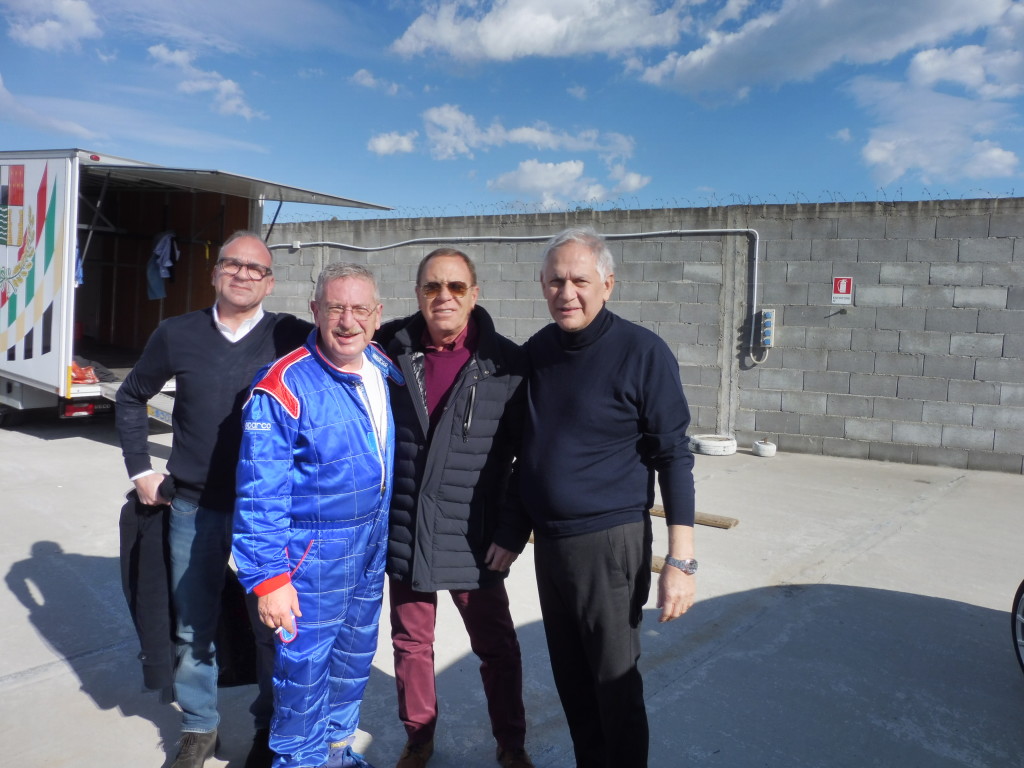 Nello Fisichella, Enrico Grimaldi e Alvaro Paterno'.