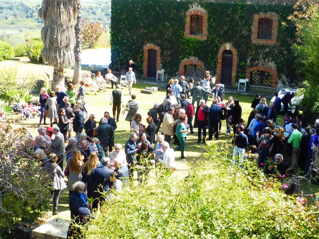 CASA CIANCIO A CARCACI VISTA DALL'ALTO