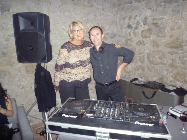 MIRELLA CON IL DJ ,MITICO ROBERTO SAMPERI