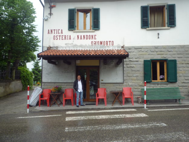 hosteria nandone Curva dell'Omo Morto( Provare per credere !)