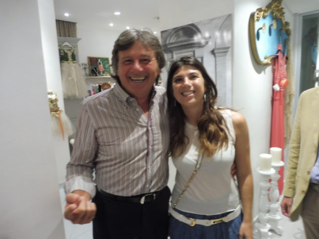 MAURIZIO SPINA CON LA FIGLIA