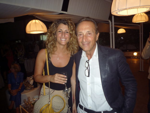 EZIO PEZZINO CON LA FIGLIA PAOLA