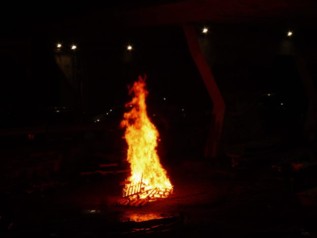 LA "VAMPA " SOTTO IL PONTE DI OGNINA, CLASSICA DELLA NOTTE DI FERRAGOSTO