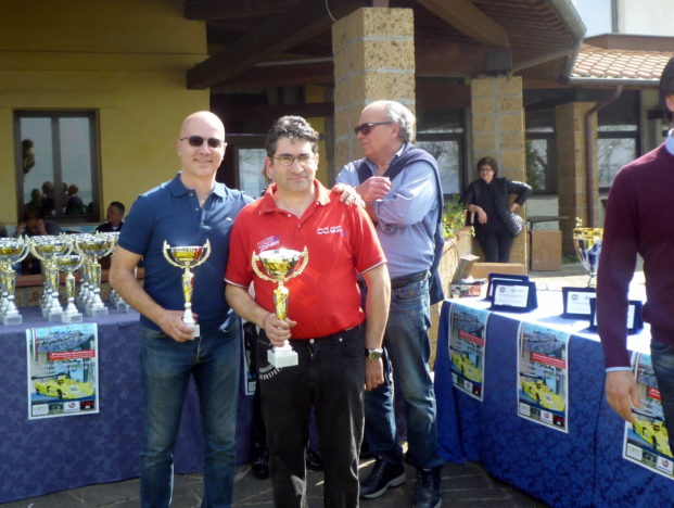 GIACOMO CON L'AMICO BEPPE COVOTTA A MONTEFIASCONE