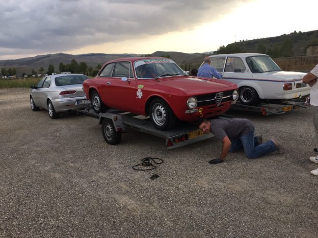 IL MITICO PAOLINO ALLE PRESE CON L'ALFA DI RECCA