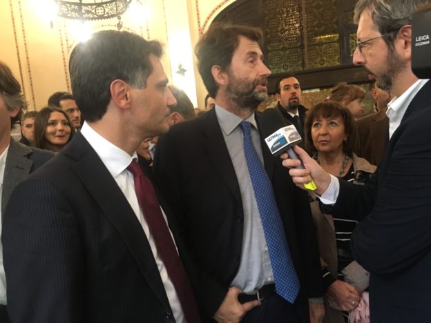 ANTONY BARBAGALLO E IL MINISTRO FRANCESCHINI